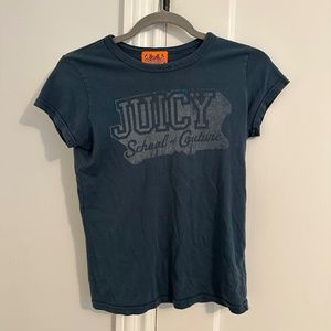Blue Juicy Couture vintage baby tee shirt